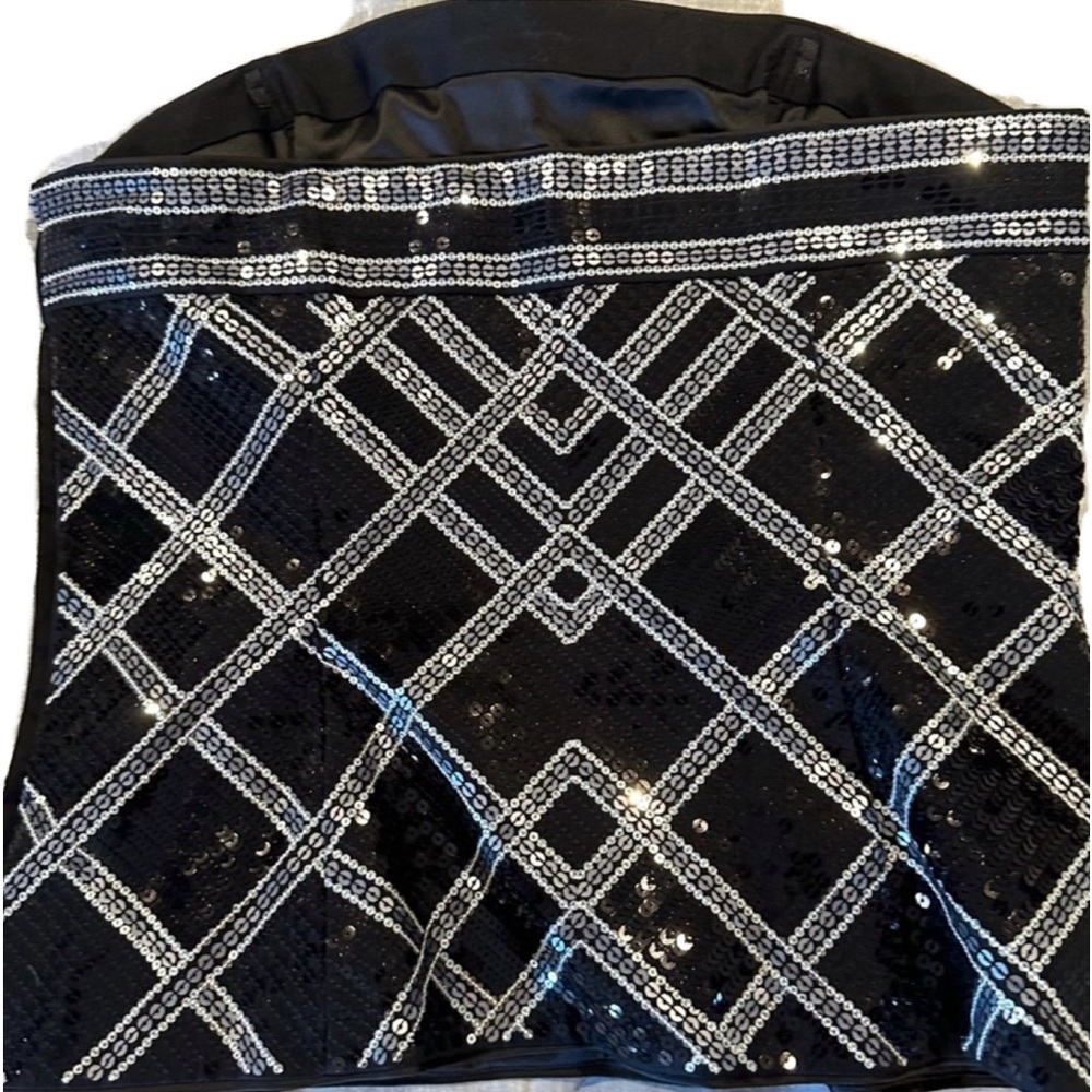 WHBM Top - Sequence all over - Side Zipper - Picture 3 of 3